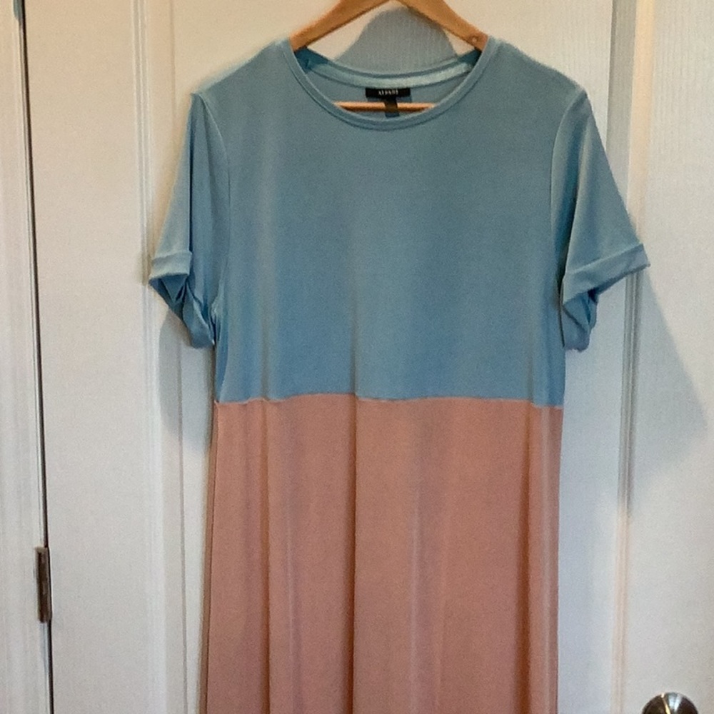 Alfani long midi dress with empire waist. Like new
